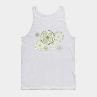 Sea Urchin | Kina | Abstract | Patterns in Nature | Sea Shells | Seashells | Sage Green | Tank Top